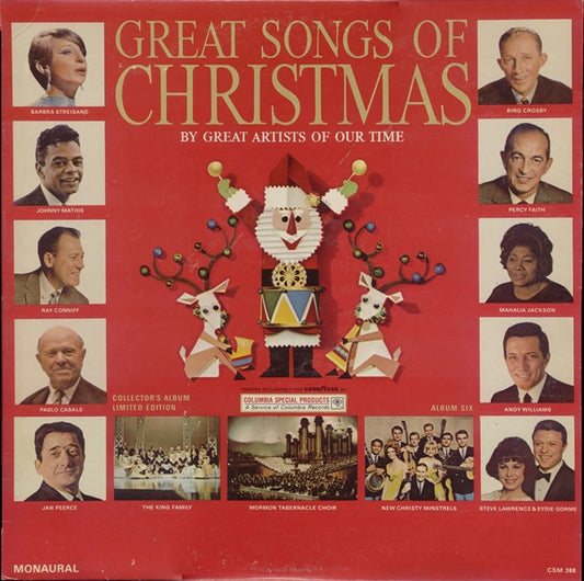 Various Artists - Great Songs of Christmas (Album 1) LP