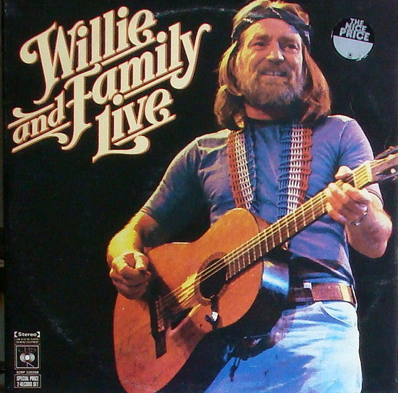 Willie Nelson, Emmylou Harris, Johnny Paycheck - Willie & Family Live LP