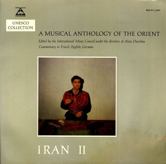 Various - A Musical Anthology Of The Orient - Iran II LP